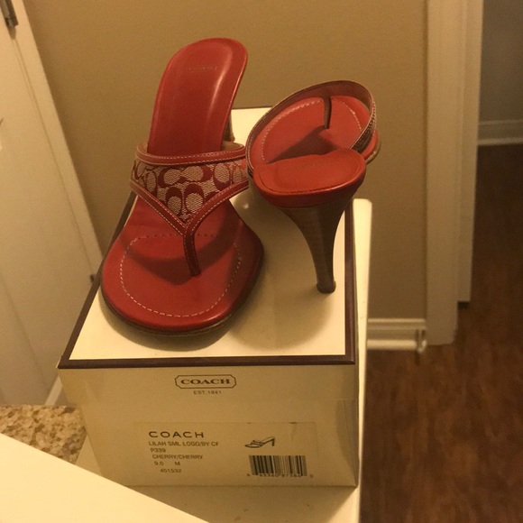 Coach Small Heel/Sandals - Picture 2 of 3